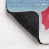 Tapis De Souris Drapeau de plage - tempête avertissant 1985 (Coin)