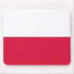 Tapis De Souris Drapeau de Pologne<br><div class="desc">Drapeau patriotique de Pologne.</div>