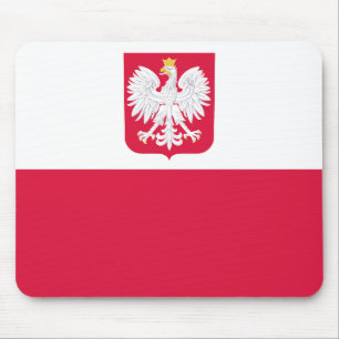 Tapis De Souris Drapeau de Pologne