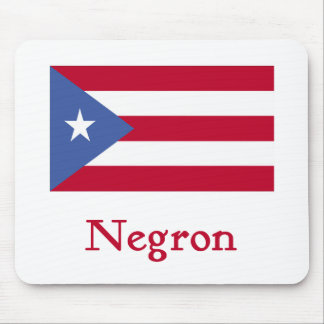 Tapis De Souris Drapeau de Portoricain de Negron