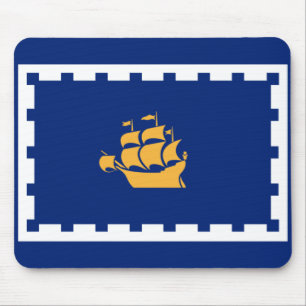 Tapis De Souris Drapeau de Québec (Québec, Canada)