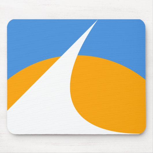 Tapis De Souris Drapeau de Redding, Californie (Devant)