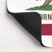 Tapis De Souris Drapeau de République de la Californie - couleur (Coin)