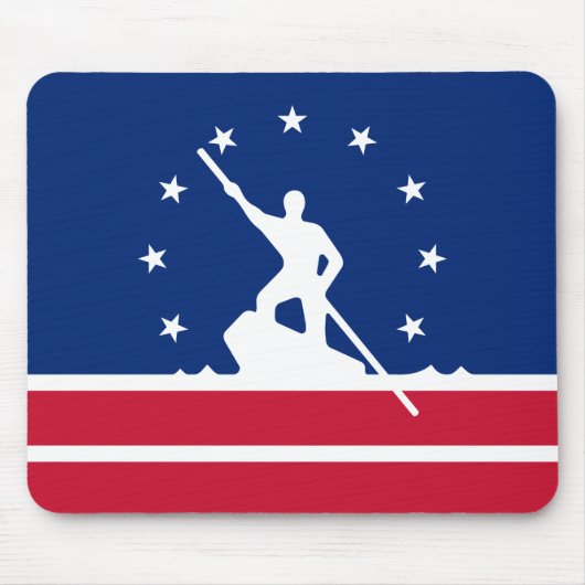 Tapis De Souris Drapeau de Richmond, Virginia Mouse Pad (Devant)