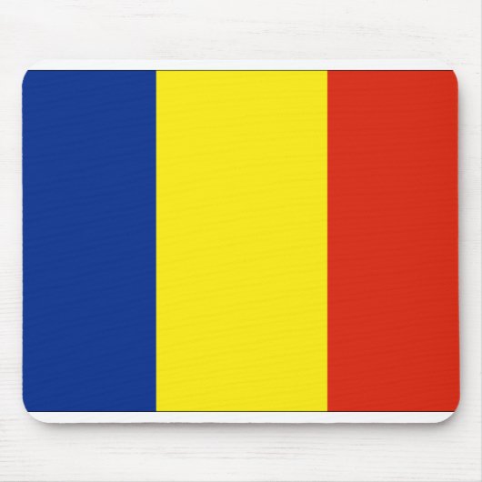 Tapis De Souris Drapeau de Roumanie (Devant)