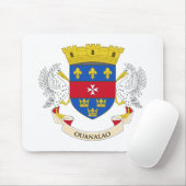 Tapis De Souris Drapeau de Saint-Barthélemy (Avec souris)