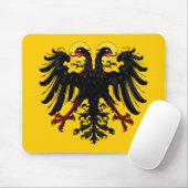 Tapis De Souris Drapeau de Saint Empire Romain (Avec souris)