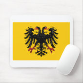 Tapis De Souris Drapeau de Saint Empire Romain (Avec souris)