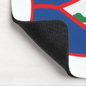 Tapis de souris Drapeau de Saint-Eustache (Coin)