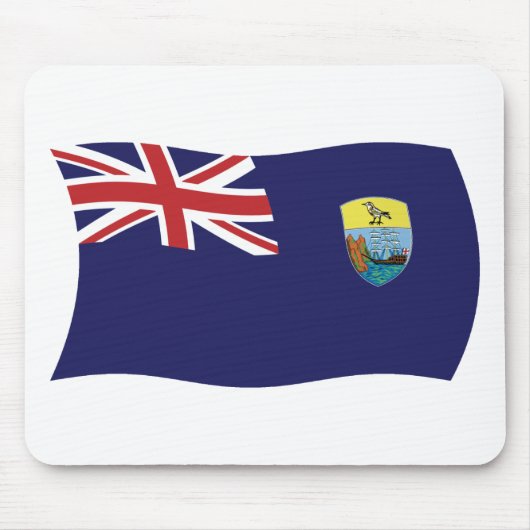 Tapis de souris Drapeau de Sainte-Hélène (Devant)