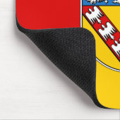 Tapis de souris Drapeau de Sarre (Coin)