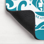 Tapis De Souris Drapeau de Seattle (Washington) (Coin)