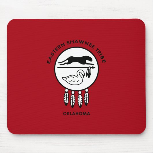 Tapis De Souris Drapeau de Shawnee oriental (Devant)