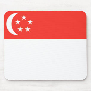 Tapis De Souris Drapeau de Singapour