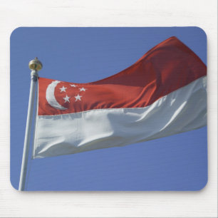 Tapis De Souris Drapeau de Singapour