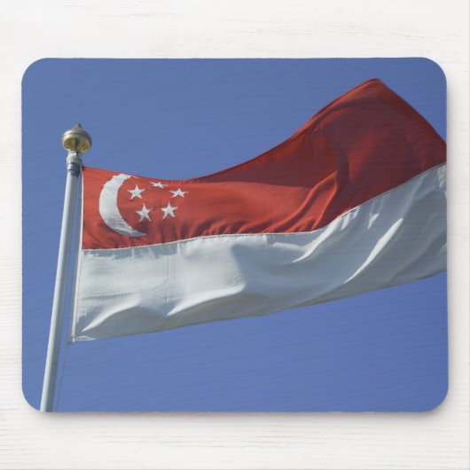 Tapis De Souris Drapeau de Singapour (Devant)