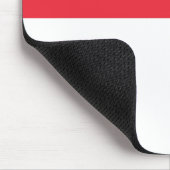 Tapis De Souris Drapeau de Singapour (Coin)