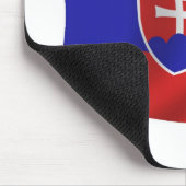 Tapis de souris Drapeau de Slovaquie (Coin)