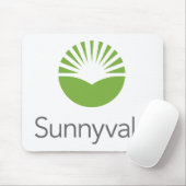 Tapis De Souris Drapeau de Sunnyvale (Californie) (Avec souris)