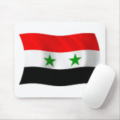 Tapis de souris Drapeau de Syrie (Avec souris)