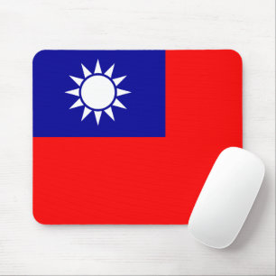 Tapis De Souris Drapeau de Taïwan : République de Chine, Taipei ch