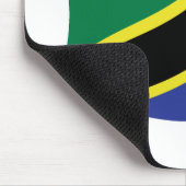 Tapis de souris Drapeau de Tanzanie (Coin)