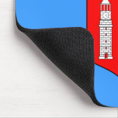 Tapis De Souris Drapeau de Tirana, Palette de souris d'Albanie (Coin)