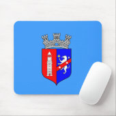 Tapis De Souris Drapeau de Tirana, Palette de souris d'Albanie (Avec souris)