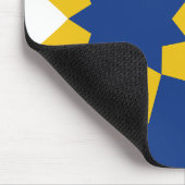 Tapis De Souris Drapeau de Topeka, Kansas (Coin)