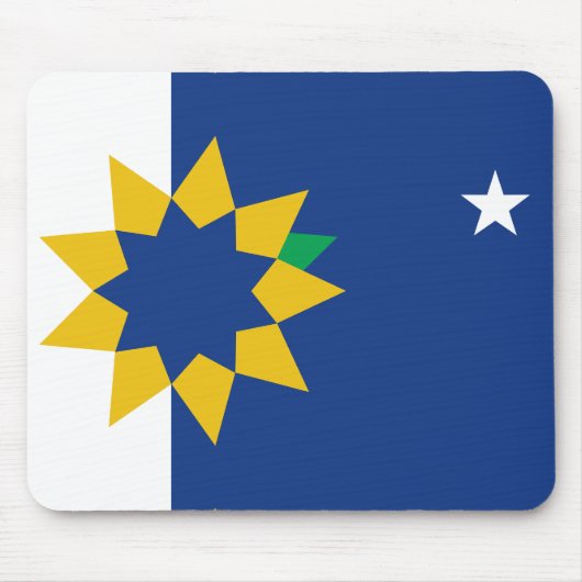 Tapis De Souris Drapeau de Topeka, Kansas (Devant)