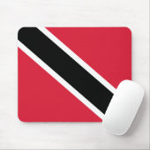 Tapis De Souris Drapeau de Trinité-et-Tobago (Avec souris)