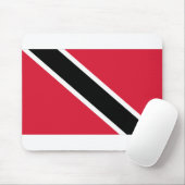Tapis De Souris Drapeau de Trinité-et-Tobago (Avec souris)