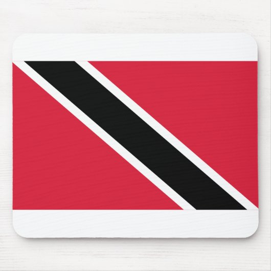 Tapis De Souris Drapeau de Trinité-et-Tobago (Devant)
