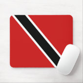 Tapis De Souris Drapeau de Trinité-et-Tobago Mousepad (Avec souris)