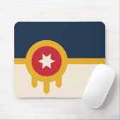 Tapis De Souris Drapeau de Tulsa (Oklahoma) (Avec souris)