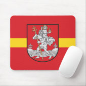 Tapis De Souris Drapeau de Vilnius, Lituanie Pad de souris (Avec souris)