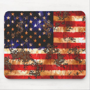 Tapis De Souris Drapeau déchiré