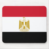 Tapis De Souris Drapeau d'Egyptian (Devant)