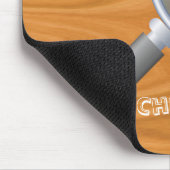 Tapis De Souris Drapeau d'empreinte digitale de contact de Chinois (Coin)