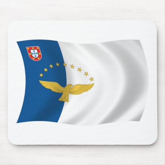 Tapis de souris Drapeau des Açores (Devant)