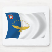 Tapis De Souris Drapeau des Açores Mousepad (Devant)