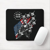 Tapis De Souris Drapeau des avions de combat 250 ans Abe Lincoln j (Avec souris)