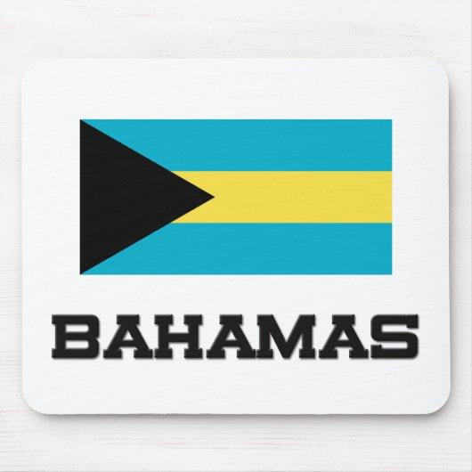 Tapis De Souris Drapeau des Bahamas (Devant)