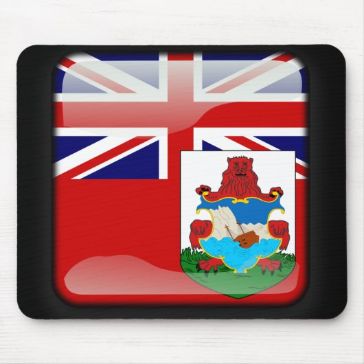 Tapis De Souris Drapeau des Bermudes (Devant)