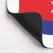 Tapis de souris Drapeau des Bnei Menashe (Coin)