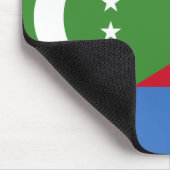 Tapis De Souris Drapeau des Comores (Coin)