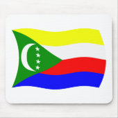 Tapis De Souris Drapeau des Comores Mousepad (Devant)