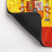 Tapis De Souris Drapeau des drapeaux de pays grunges de l'Espagne (Coin)