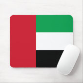 Tapis De Souris Drapeau des Émirats arabes unis (Avec souris)