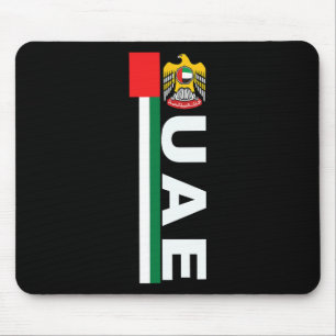 Tapis De Souris Drapeau des Émirats arabes unis de style football